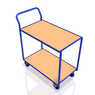 Light Table trolley with 2 shelves (85x50cm) 250 kg