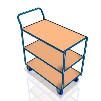 Table trolley with 3 shelves (85x50cm) 250 kg